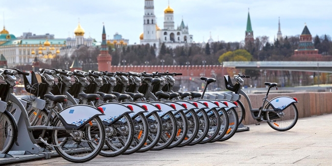 Сеть велопроката в Москве заработает в полном объеме с 1 июня