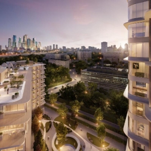 В ЖК в Раменках обустраивают уникальную общественную зону на крыше