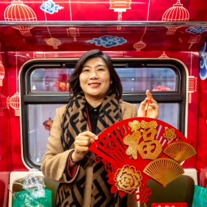 Телепорт в Пекин: со станции в ЗАО стартовал поезд в честь Китайского Нового года