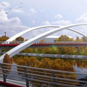 Собянин: начался новый этап строительства моста в Мневниковской пойме