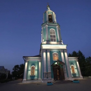 Храм Рождества Пресвятой Богородицы оборудовали архитектурно-художественной подсветкой