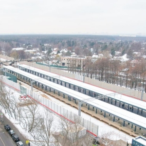 В районе Очаково-Матвеевское проведут дорожную реконструкцию вдоль путей МЦД-4