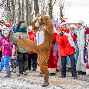 Карнавал на бегу. Деды Морозы, Снегурочки и пришельцы устроили гонки в парке «Фили»
