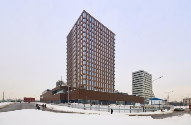 Офисно-торговый центр ввели в эксплуатацию в Очаково-Матвеевском