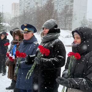 Митинг ко Дню защитника Отечества прошёл в Крылатском