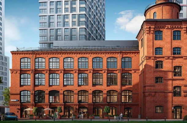 Фасады производственного корпуса Московской шерстоткацкой мануфактуры отреставрированы на 75%