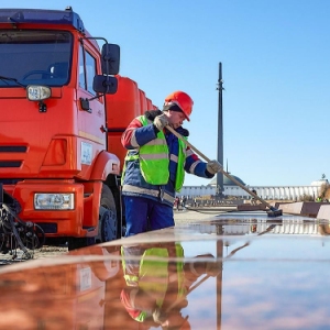 Началась подготовка к новому сезону фонтанного комплекса на Поклонной горе