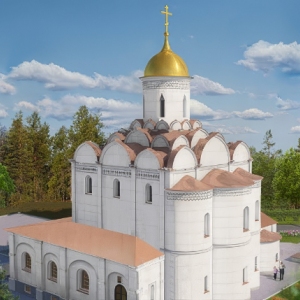 В храме Успения Пресвятой Богородицы в Очаково-Матвеевском строят кирпичную ограду