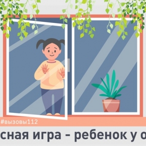 В Службе 112 напомнили об опасности детских игр у окна