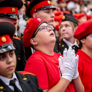 Клятва верности: в Музее Победы новобранцы пополнили ряды «Юнармии»