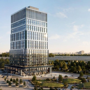 В районе Солнцево началось строительство надземной части бизнес-центра