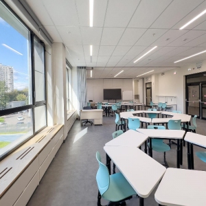 Мэр Москвы: Строительство современной школы в проезде Русанова завершено