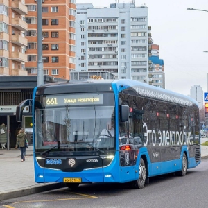 Электробусы вышли на маршруты №470 и 661, проходящие через Западный округ