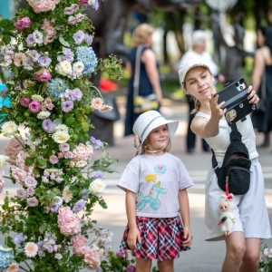 В парке «Фили» отметили День семьи, любви и верности