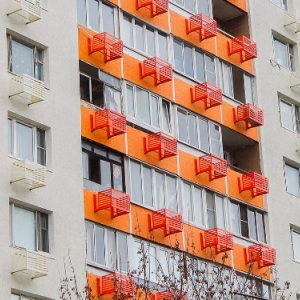 В районе Ново-Переделкино завершается капремонт четырех домов по технологии «мокрый фасад»