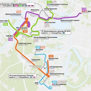 С 13 декабря скорректируют схемы движения шести автобусных маршрутов в ЗАО