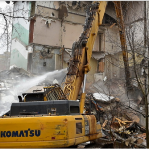С начала 2023 года в Фили-Давыдкове снесли восемь домов по программе реновации