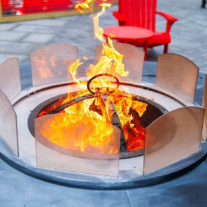 В рамках проекта «Зима в Москве» в парке «Фили» открылась костровая зона