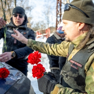 43 шагнувших в бессмертие. «Ночные волки» почтили память московских ополченцев