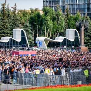 «Музыка Гордых» на Поклонной: хиты «Любэ» и башкирский фолк прозвучали в ЗАО