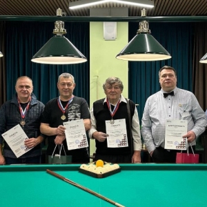 Окружной турнир по бильярду провели в центре долголетия «Крылатское»