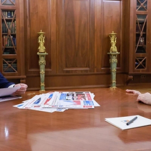 Собянин доложил Путину о реализации в Москве национальных проектов