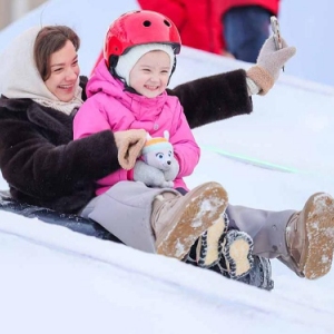 В Крылатском 22 февраля определят лучшие команды в заездах на тюбингах