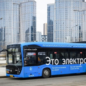 Электробусы вышли на новый маршрут №202, работающий в Западном округе