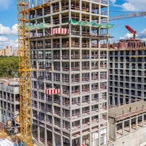 В ЖК SET на западе Москвы стартовали фасадные работы