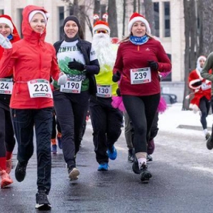 Новогодний забег на дистанции 1 и 5 км пройдет в «Лужниках»