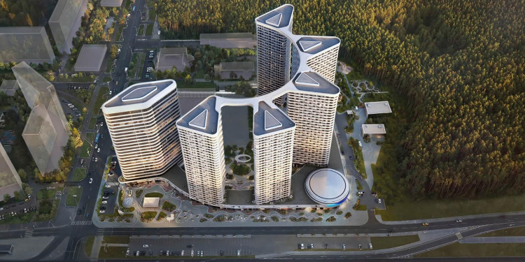 В ЗАО началось строительство надземной части ЖК «Родина Переделкино»