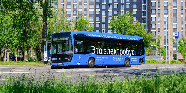На маршрут №816, проходящий через Западный округ, вышли электробусы