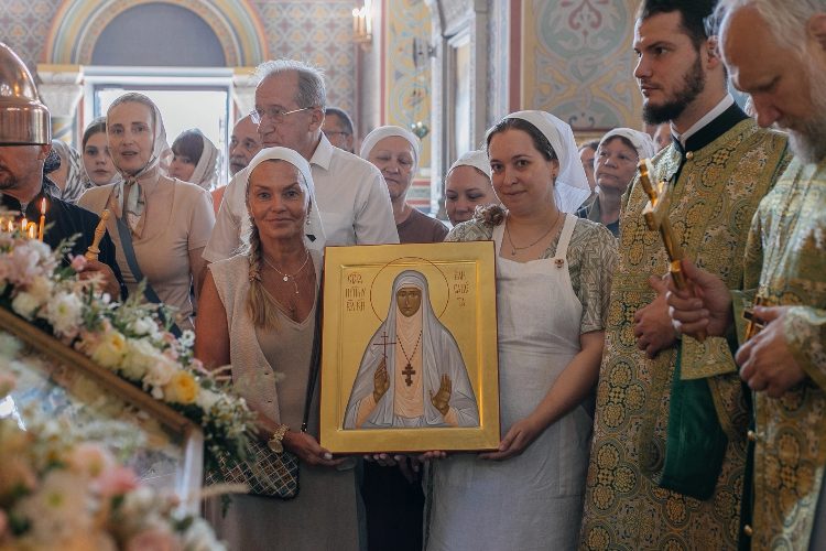 В храме Сергия Радонежского в Солнцеве появилась икона великой княгини Елисаветы