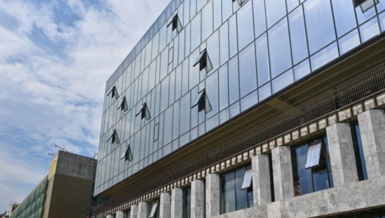 В первом деловом квартале в Рублево-Архангельском завершается отделка общественных зон