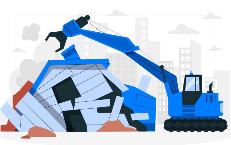 В районе Фили-Давыдково демонтировали масштабный самострой