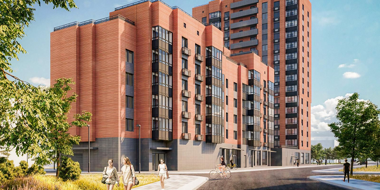 По программе реновации в Можайском районе возвели трехсекционных жилой дом