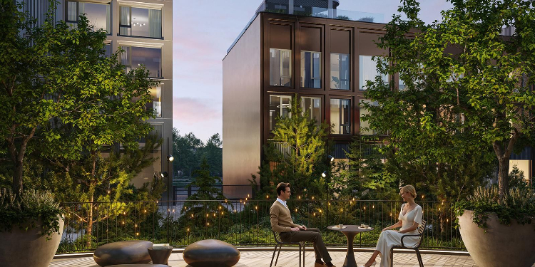 Подсветка в виде «сада светлячков» появится в жилом комплексе Можайского района