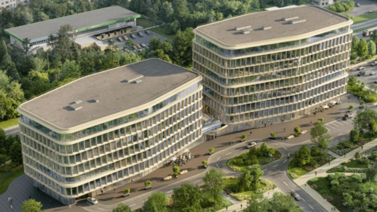 Арт-объект появится на территории бизнес-центра «Upside Кунцево»