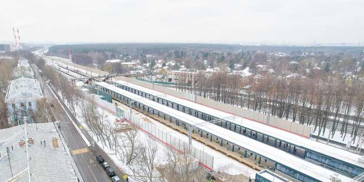 В районе Очаково-Матвеевское проведут дорожную реконструкцию вдоль путей МЦД-4