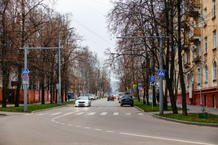 В районе Кунцево завершилось комплексное благоустройство пяти улиц