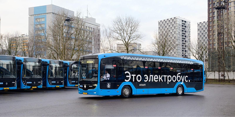 Маршрут №793 в Западном округе стал электробусным