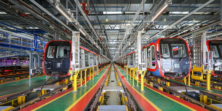Более 30 составов «Москва-2020» обслуживается в электродепо «Аминьевское»