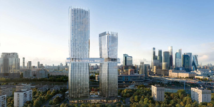 В жилом комплексе в Раменках начали возводить надземную часть