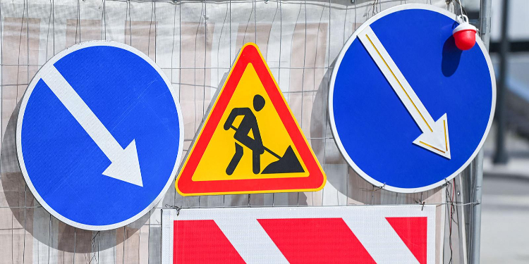 На улицах Новозаводской и Малой Очаковской временно изменилась схема движения