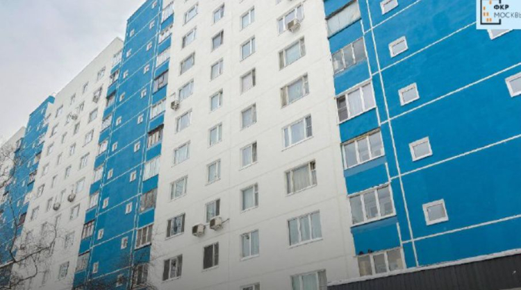 На западе Москвы обновили жилой дом на улице Ивана Франко
