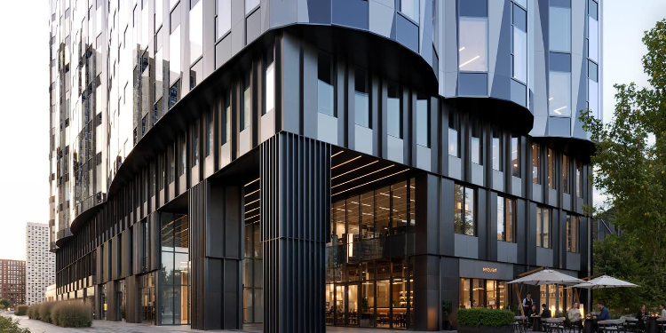 В Очаково-Матвеевском начали возводить новый бизнес-центр