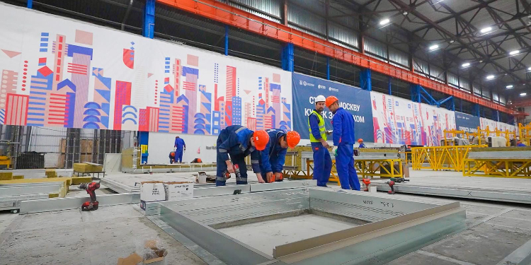 В Москве открыто новое производство префаб-конструкций — Сергей Собянин