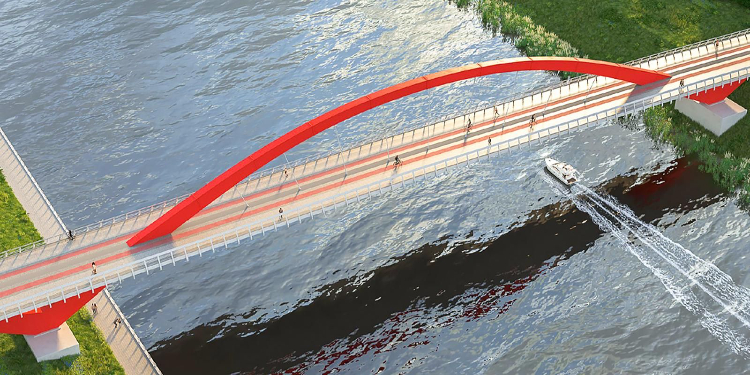 Собянин: Второй пешеходный мост будет построен в Мневниковской пойме