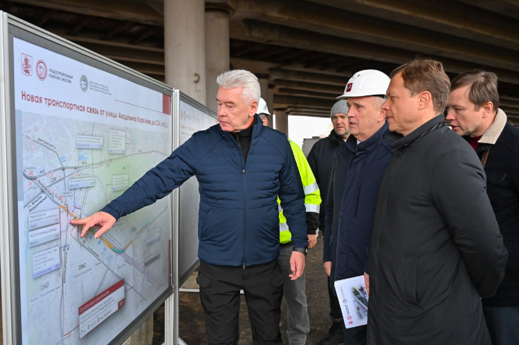 Собянин рассказал о строительстве новой дороги на северо-востоке Москвы