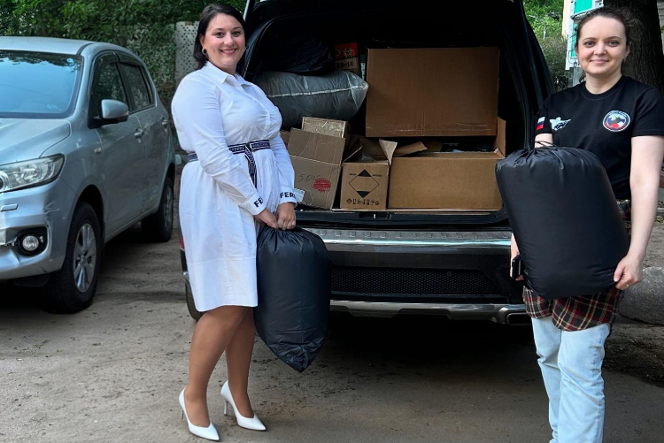 Владельцы и сотрудники магазина из ЦАО помогают бойцам СВО